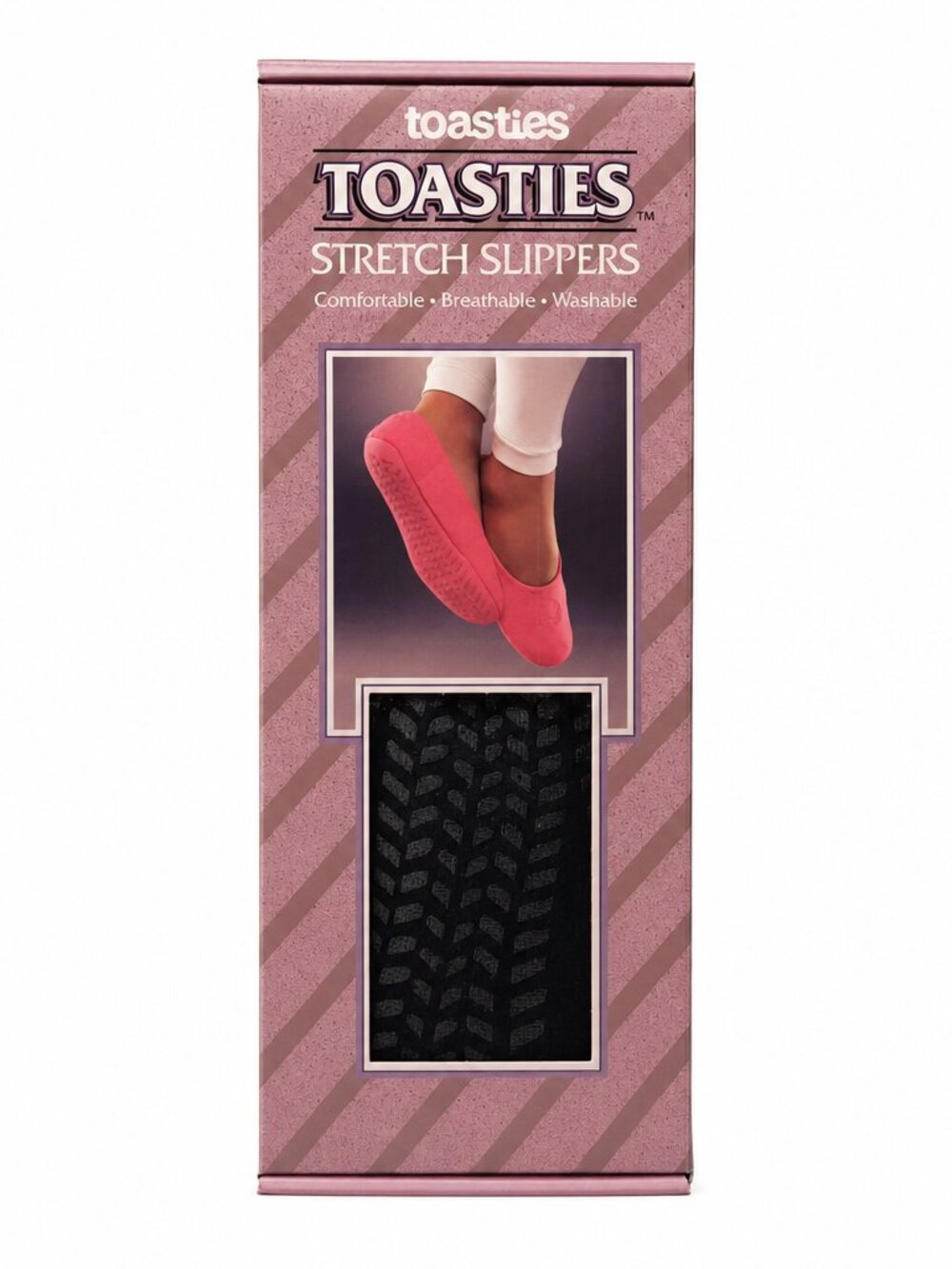 Totes Toasties Stretch Slipper Socks NWOT